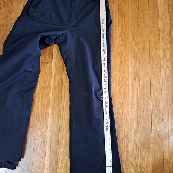 Rossignol Women's Ski Pants Size 14 Black Adjustable Waist Straight Leg Winter - Picture 13 of 14